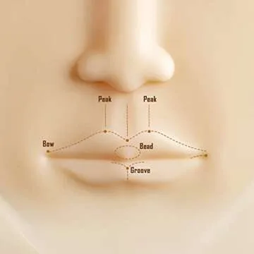 QUELLE 10 Pcs Permanent Makeup Practice Skin Silicone Face Practice Skin 3D Microblading Supplies Training for Eyebrow Lip Eyeliner TA538-10