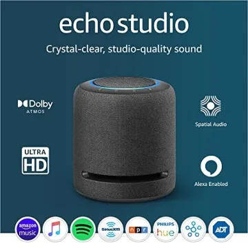 Amazon Echo Studio - Best Smart Speaker with Alexa