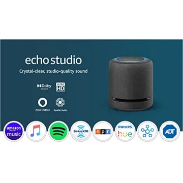 Amazon Echo Studio - Best Smart Speaker with Alexa