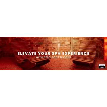 Himalayan Salt Detox Foot Blocks Set for Relaxation