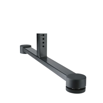 K&M Table Style Keyboard Stand - Adjustable, Durable & Portable