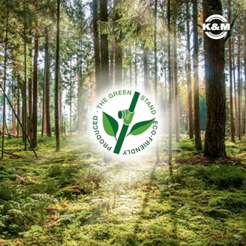 K&M Table Style Keyboard Stand - Adjustable, Durable & Portable