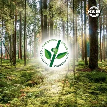 K&M Table Style Keyboard Stand - Adjustable, Durable & Portable