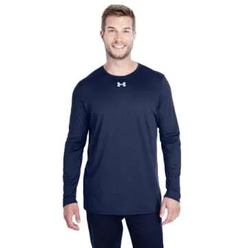 Under Armour Men's UA Locker 2.0 Long Sleeve Shirt, Midnight Navy, XX-Large