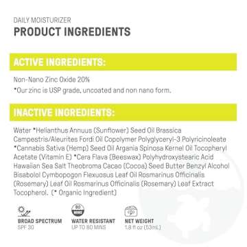 Raw Elements Daily Moisturizer SPF 30 for Hydration and Protection