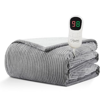 Homemate Heated Blanket Electric Throw - Cozy Comfort & Warmth