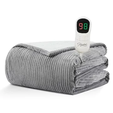 Homemate Heated Blanket Electric Throw - Cozy Comfort & Warmth