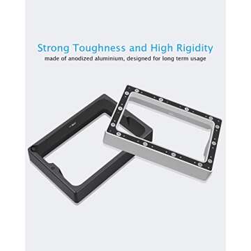 ELEGOO 2 Metal Resin Tanks with FEP Pre-Installed for 3D Printers