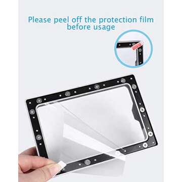 ELEGOO 2 Metal Resin Tanks with FEP Pre-Installed for 3D Printers