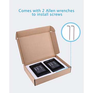 ELEGOO 2 Metal Resin Tanks with FEP Pre-Installed for 3D Printers