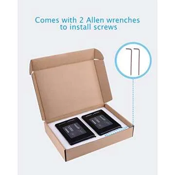 ELEGOO 2 Metal Resin Tanks with FEP Pre-Installed for 3D Printers