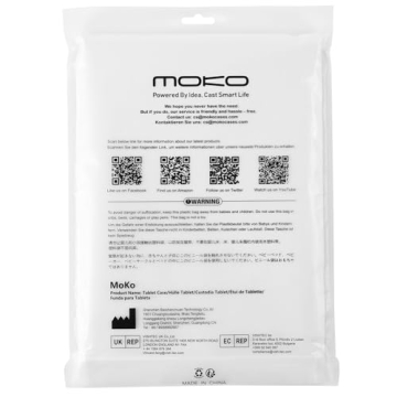 MoKo Slim Protective TPU Case for iPad Mini 7/6th Gen