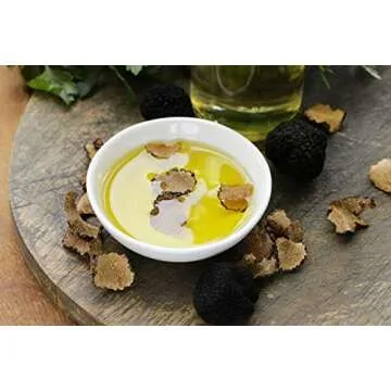Calivirgin White Truffle Olive Oil - White Truffle Infused Extra Virgin Olive Oil - Cold Pressed Olive Oil - White Truffle Flavored Olive Oil - No Preservatives, Organically Grown Olives - 250ml