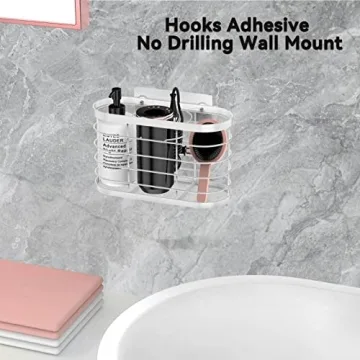 Stylish Hair Dryer Holder & Tool Organizer From Aolldy