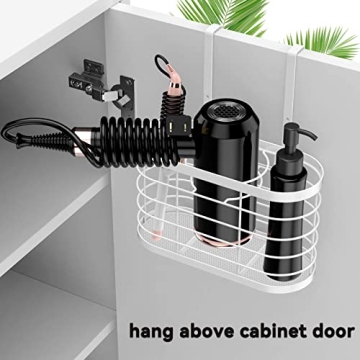 Stylish Hair Dryer Holder & Tool Organizer From Aolldy