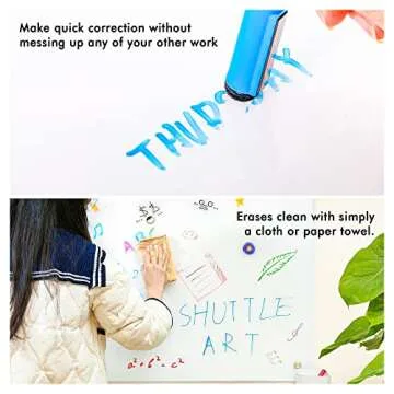 Shuttle Art Dry Erase Markers 25 Pack 20 Colors