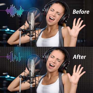 Fvkind 56 Pack Soundproof Wall Panels - 2"x12" Black Acoustic Foam