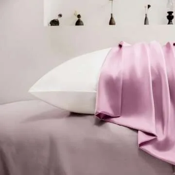 EXQ Home Silky Satin Pillowcase Set for Hair and Skin