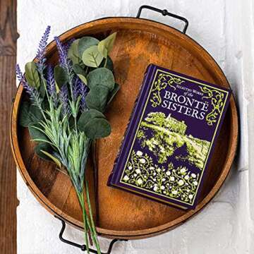 Brilliant Leather-bound Bronte Sisters Works Collection