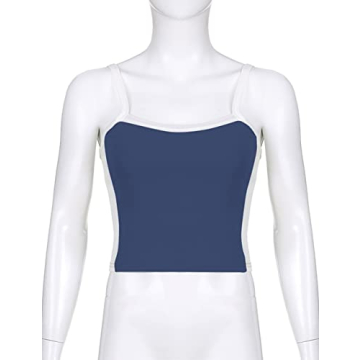 KAMISSY Color Block Tank Top for Women - Stylish and Comfortable
