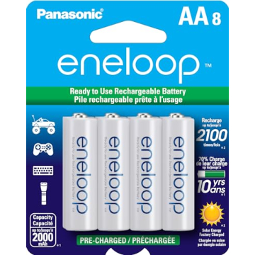 Panasonic eneloop AA Rechargeable Batteries for All Devices