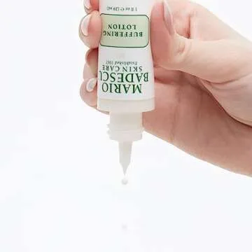Mario Badescu Buffering Lotion Blemish Spot Treatment for Face with Potent Zinc Oxide, Niacinamide and B Vitamins | Overnight Treatment Serum that Targets Large Blemishes Under the Skin | 1 Fl Oz