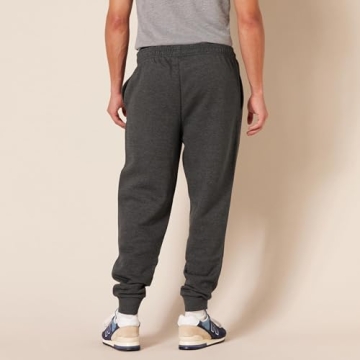 Amazon Essentials Men's Joggers Sweatpants Comfortable Fit Charcoal