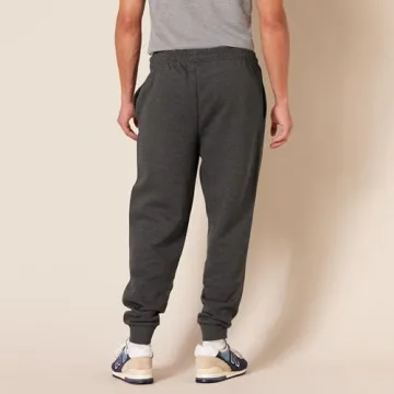 Amazon Essentials Men's Joggers Sweatpants Comfortable Fit Charcoal