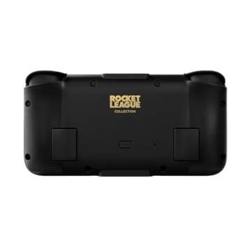 CRKD NEO S - Wireless Collectible Controller for Nintendo Switch OLED, Mobile, PC, Smart TV, Steam Deck OLED, Legion Go, Rog Ally Gaming (Rocket League Gold Edition with Charging Dock)