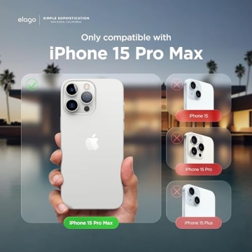 elago iPhone 15 Pro Max Case - Stylish & Durable Protection