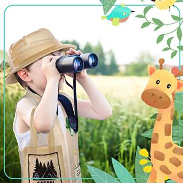 Haysandy 36 Pcs Explorer Costume Set for Kids Adventure