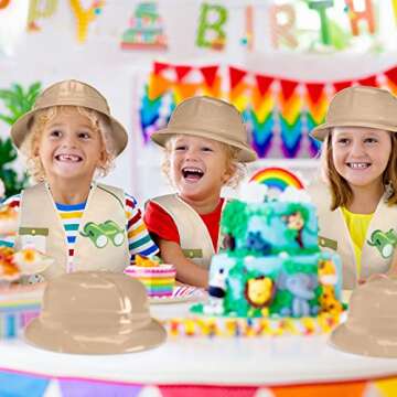 Haysandy 36 Pcs Explorer Costume Set for Kids Adventure