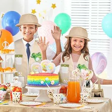 Haysandy 36 Pcs Explorer Costume Set for Kids Adventure