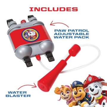 Little Kids 838 Paw Patrol Water Rescue Pack Toy , Multicolor