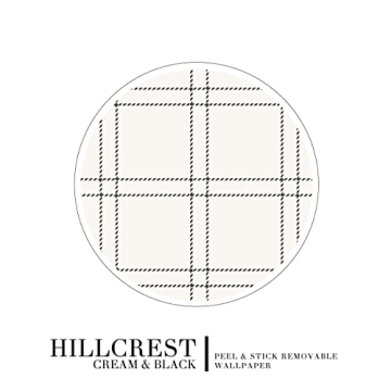 HALL & PERRY Hilcrest Peel and Stick Wallpaper for Easy Decor