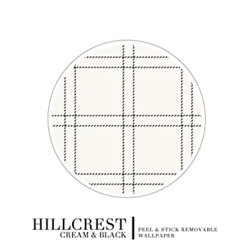 HALL & PERRY Hilcrest Peel and Stick Wallpaper for Easy Decor