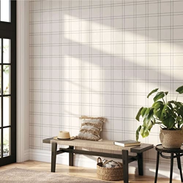 HALL & PERRY Hilcrest Peel and Stick Wallpaper for Easy Decor