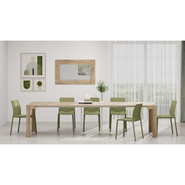 Mobili Fiver First Extendable Console Table for 14 People