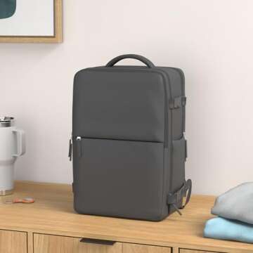 coofay Travel Backpack For Women Airline Approved Carry On Waterproof Sports Luggage Casual Daypack ...