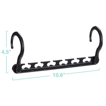 HOUSE DAY Space Saving Hangers for Efficient Closet Organization