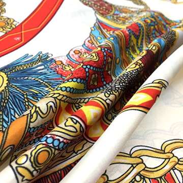 YOUR SMILE Elegant Silk Like Scarves for Women Today!