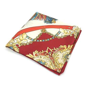 YOUR SMILE Elegant Silk Like Scarves for Women Today!