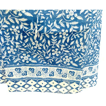 Rastogi Handicrafts 100% Cotton Hand Block Print Kaftan Women’s Apparel Fabric Print Swimsuit Cover-up Beach Kaftan 19