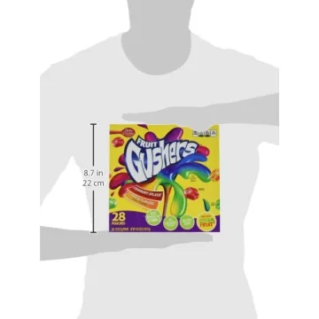 Betty Crocker Fruit Gushers Pack of 42 Sweet Snacks