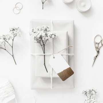 235 Sheets White Tissue Paper for Wrapping & Crafts