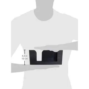 Winco BC-6 Bar Caddy with 6 Compartments,Black,Medium