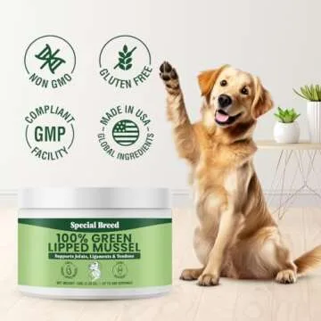 Premium Green Lipped Mussel Joint Supplement for Pets
