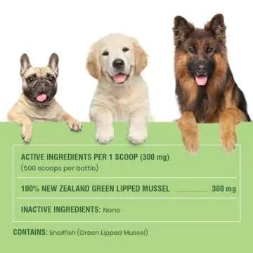 Premium Green Lipped Mussel Joint Supplement for Pets