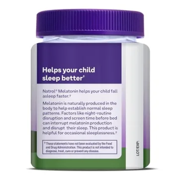 Natrol Kids Melatonin 1mg Gummies for Gentle Sleep Aid