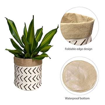 Large Versatile Plant Basket Planter - Eco-Friendly and Stylish for Indoor Plants